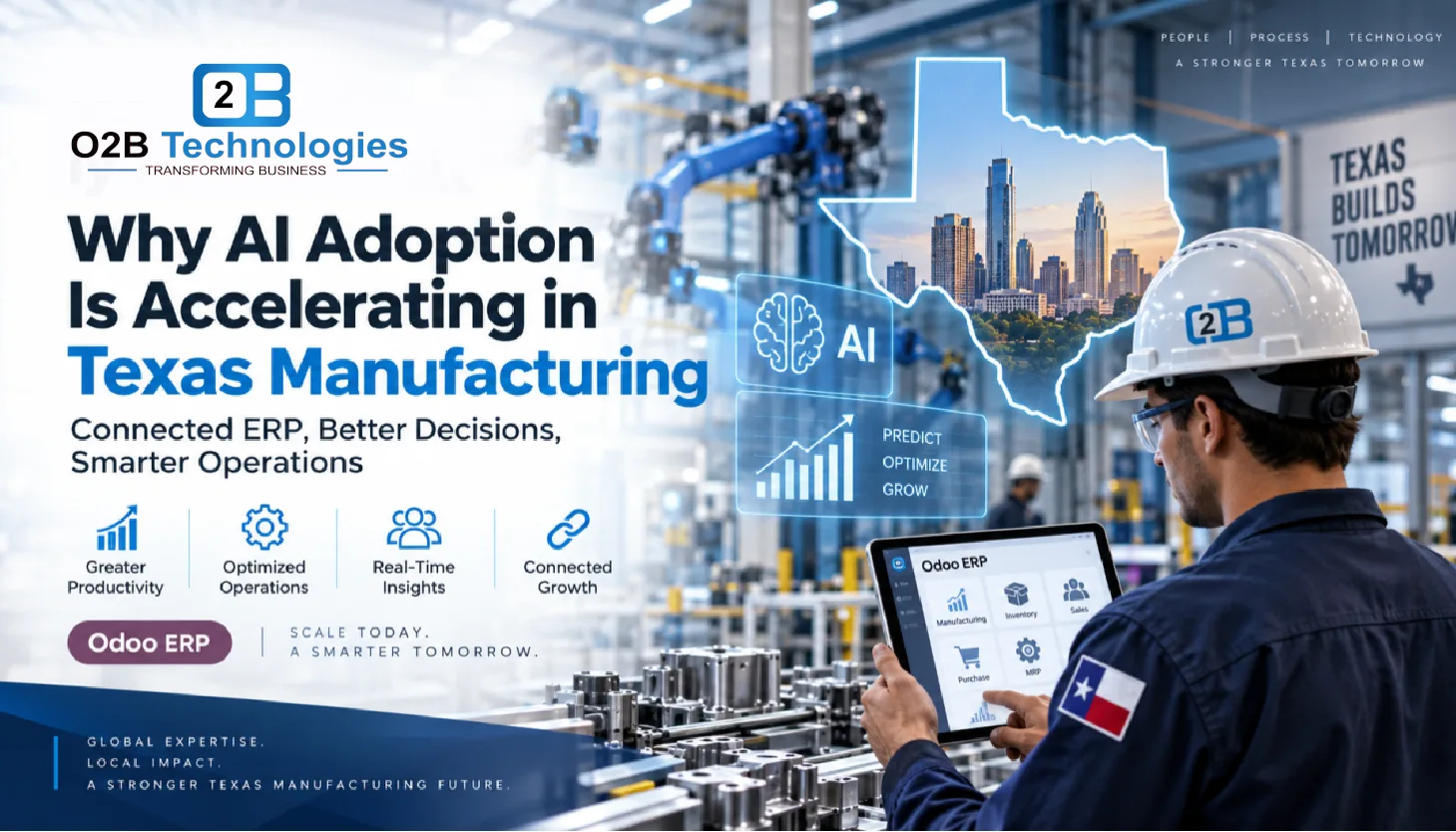Why Odoo and AI Adoption Is Accelerating in Manufacturing — and What Leaders Should Do Next